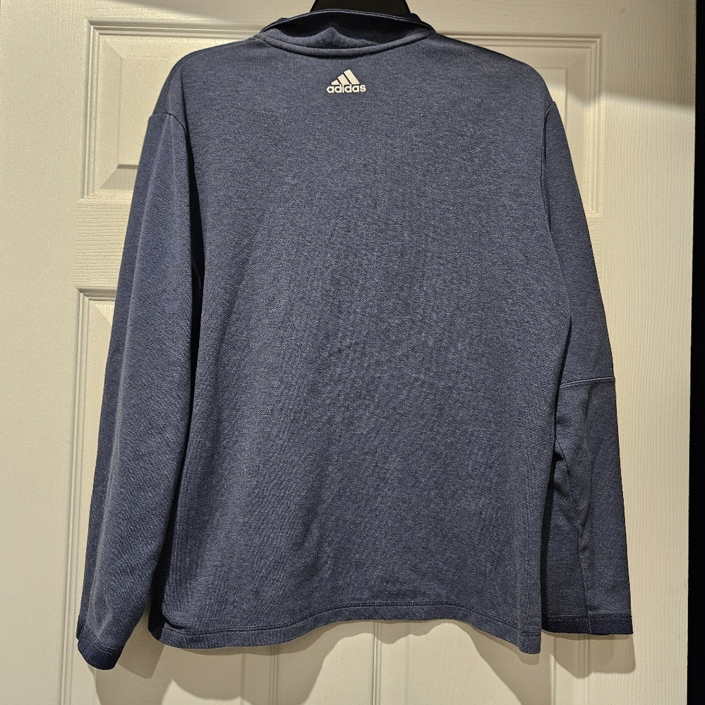 Adidas Men's Quarter Zip - Picture 2 of 4